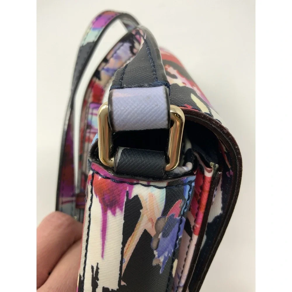 Kate Spade Laurel Way Carsen Mini‎ Crossbody Handbag Purse Bag Modern Floral